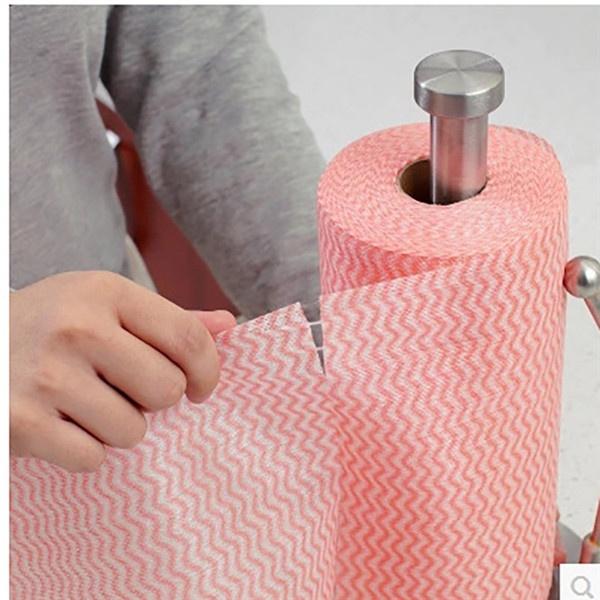 Non Wooven Fabric Disposable Handy Wipe Cleaning Cloth Roll, Tissue Roll (1Pc) Non Wooven Fabric Disposable Handy Wipe Cleaning Cloth Roll, Tissue Roll (1Pc)